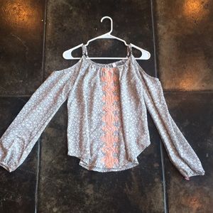Off the shoulder shirt
